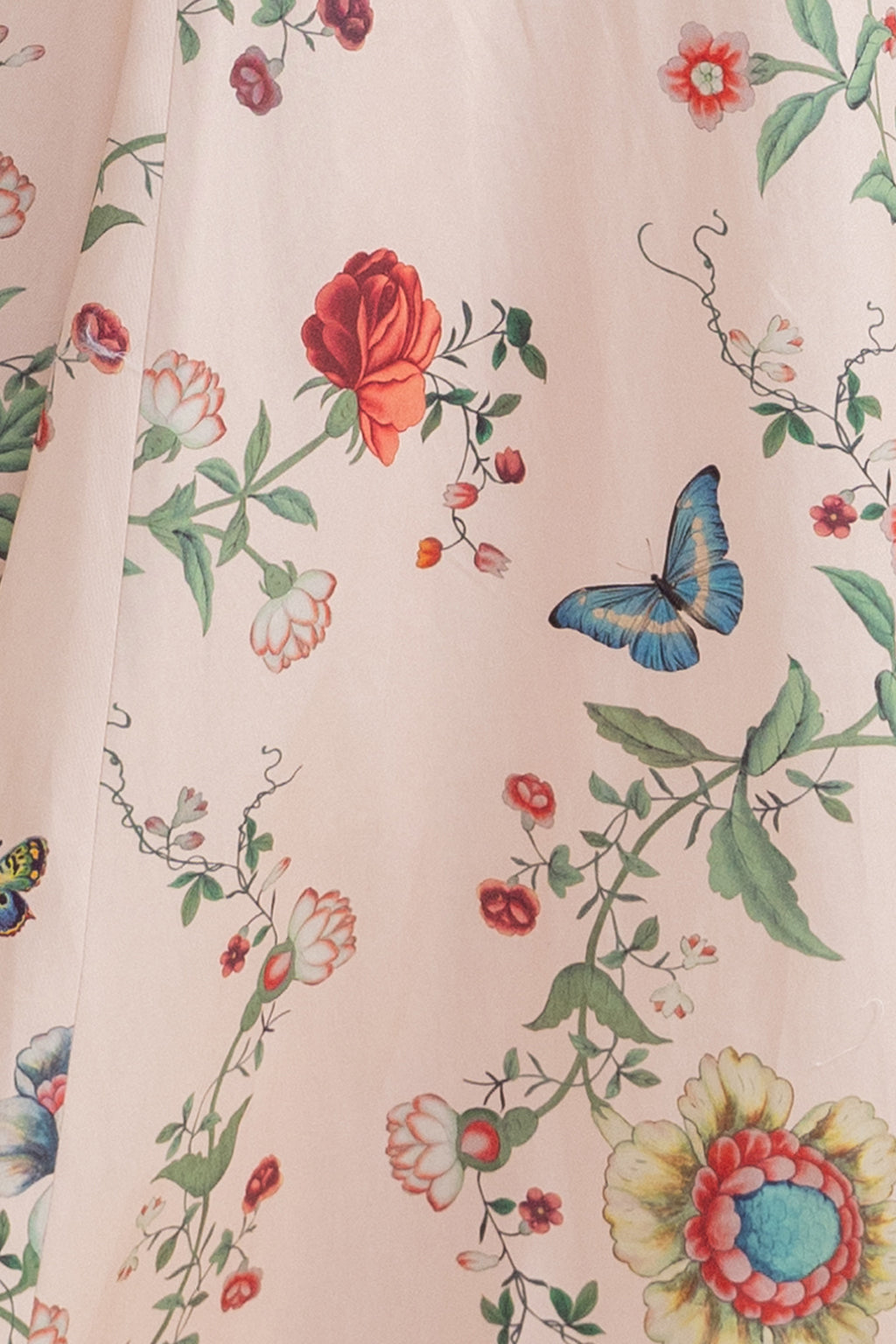 Floral Print Square Neck Column Maxi Dress