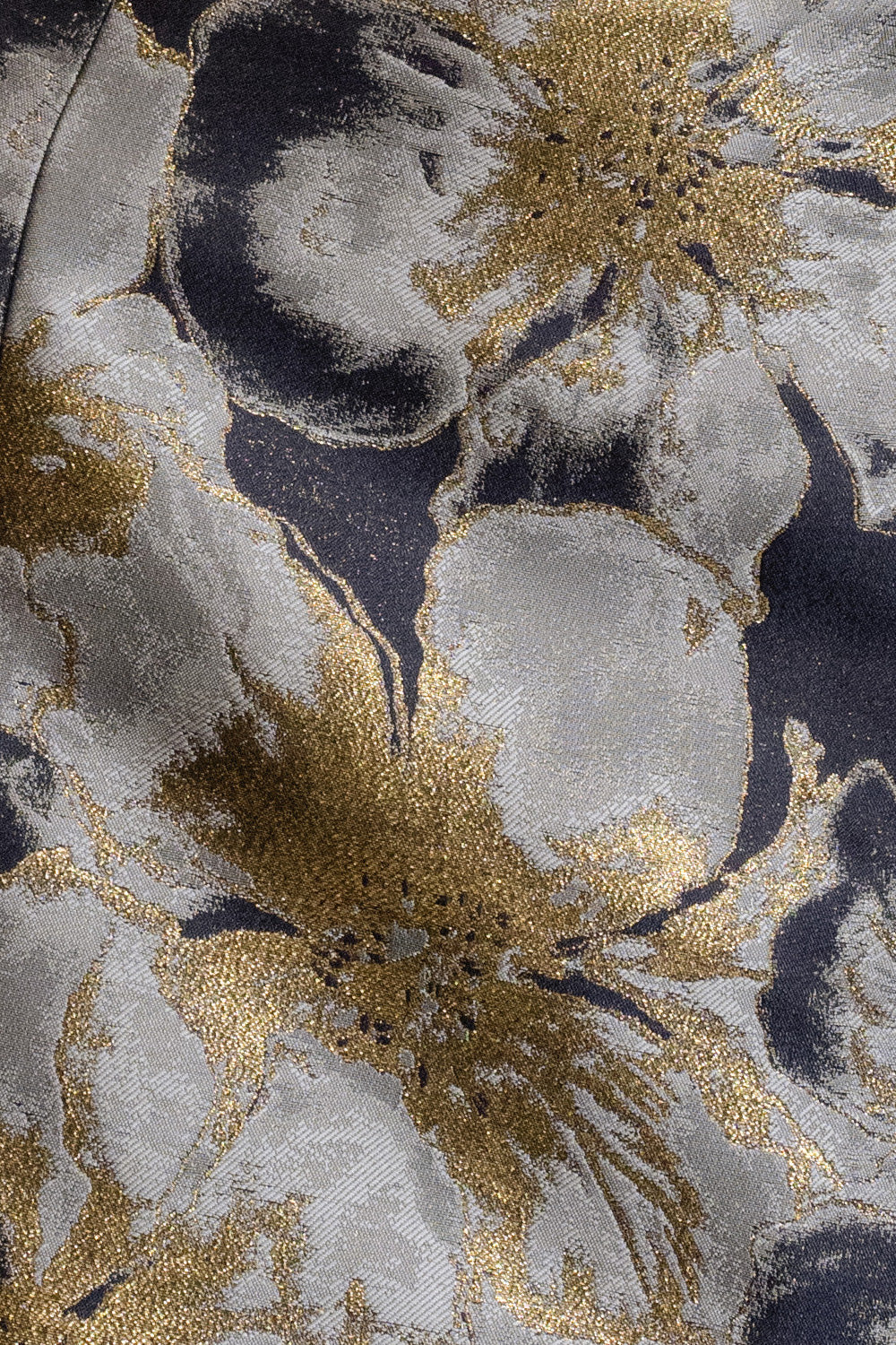 Strapless Floral Print Maxi Dress with Pockets